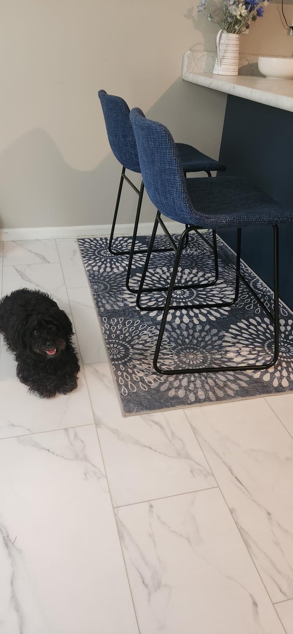 StepRite 2x6 Hallway Runner Rug, Washable Non-Slip Kitchen Rug for Entryway | Soft Surface, Non-Slip TPE Rubber Backing, Machine Washable, Low-Pile Floor Carpet for Kitchen, Laundry, Bedroom, Living Room customer photo 2