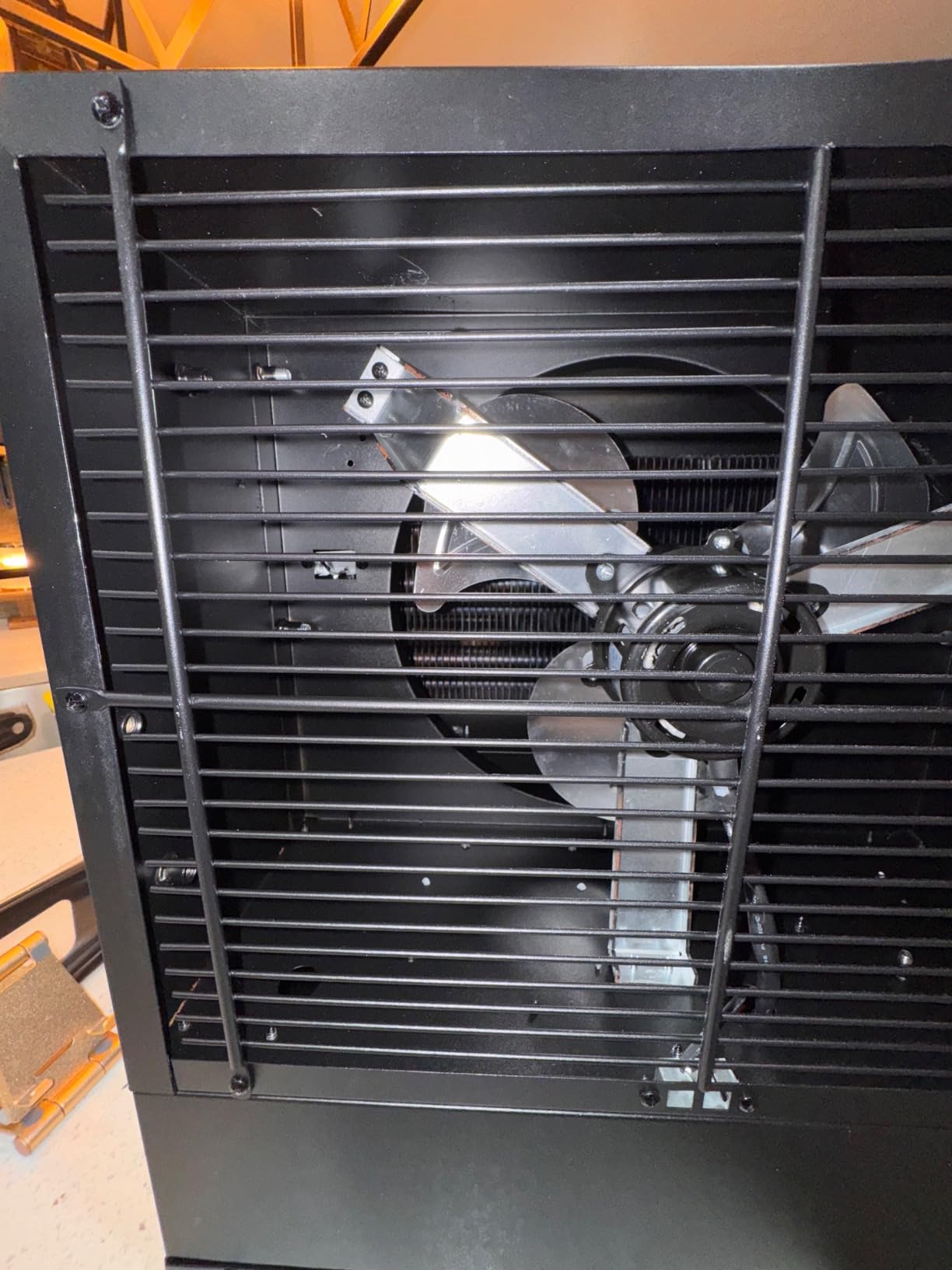 ROVSUN 6000W Electric Garage Heater with Remote & APP Control, Digital Fan-Forced Ceiling Mount Heater with Thermostat, 12H Timer & Overheat Protection, 240V Hardwired for Workshop Factory customer photo 1