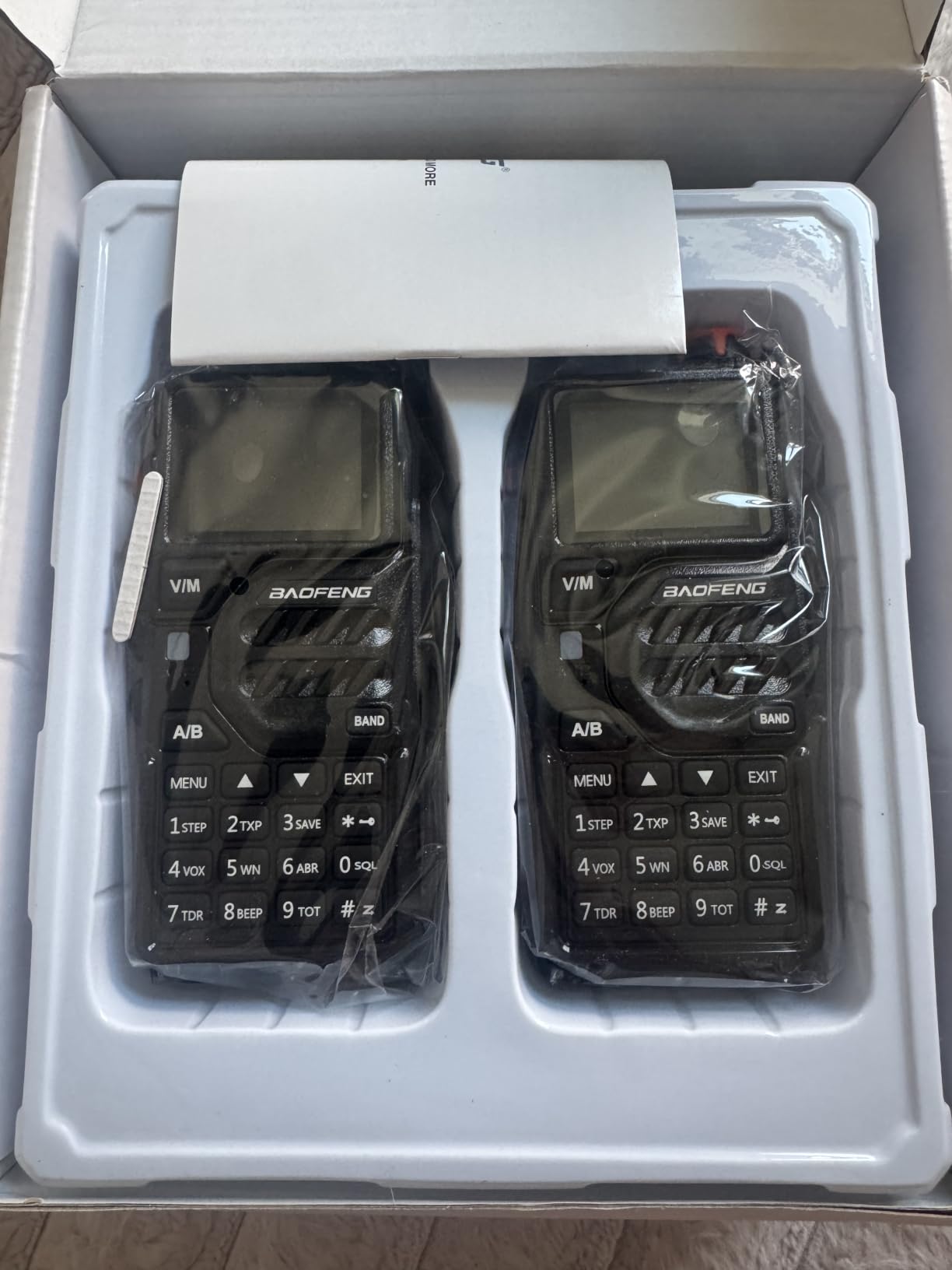 BAOFENG K5PLUS 10W Tri-Band Ham Radio with Long High Gain ANT & Speaker Mic | UHF VHF 1.25M Long Range Two Way Radio, 999CH, Aviation NOAA Receiver, 2500mAh Battery+Type-C Port, Frequency Copy, Scramble customer photo 2