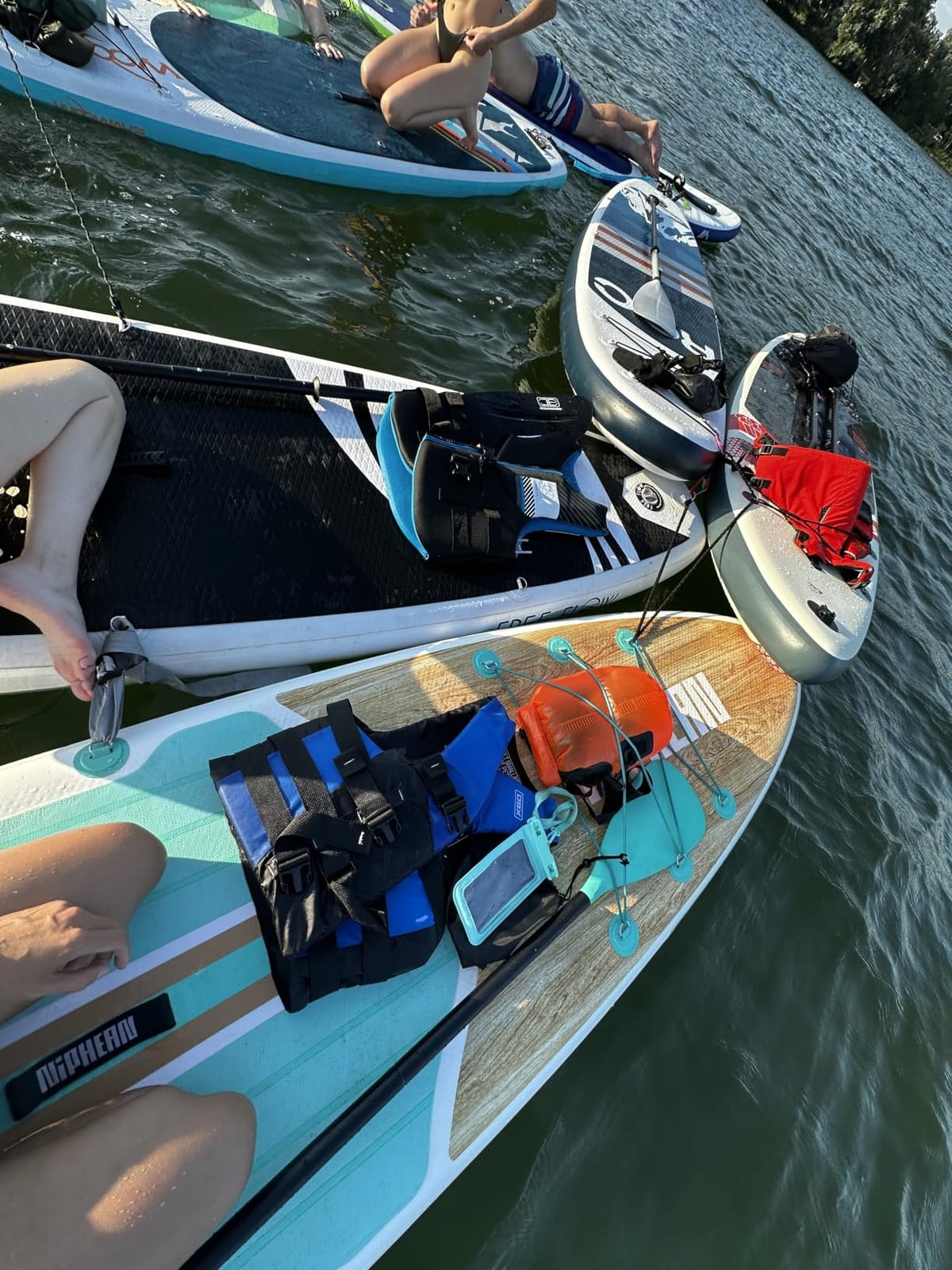 Niphean Inflatable Stand Up Paddle Board with SUP Accessories | 10’6’’ SUP, Anti-Slip EVA Deck, 450 lbs Capacity Inflatable Paddle Boards for Adults & Youth of All Skill Levels customer photo 1