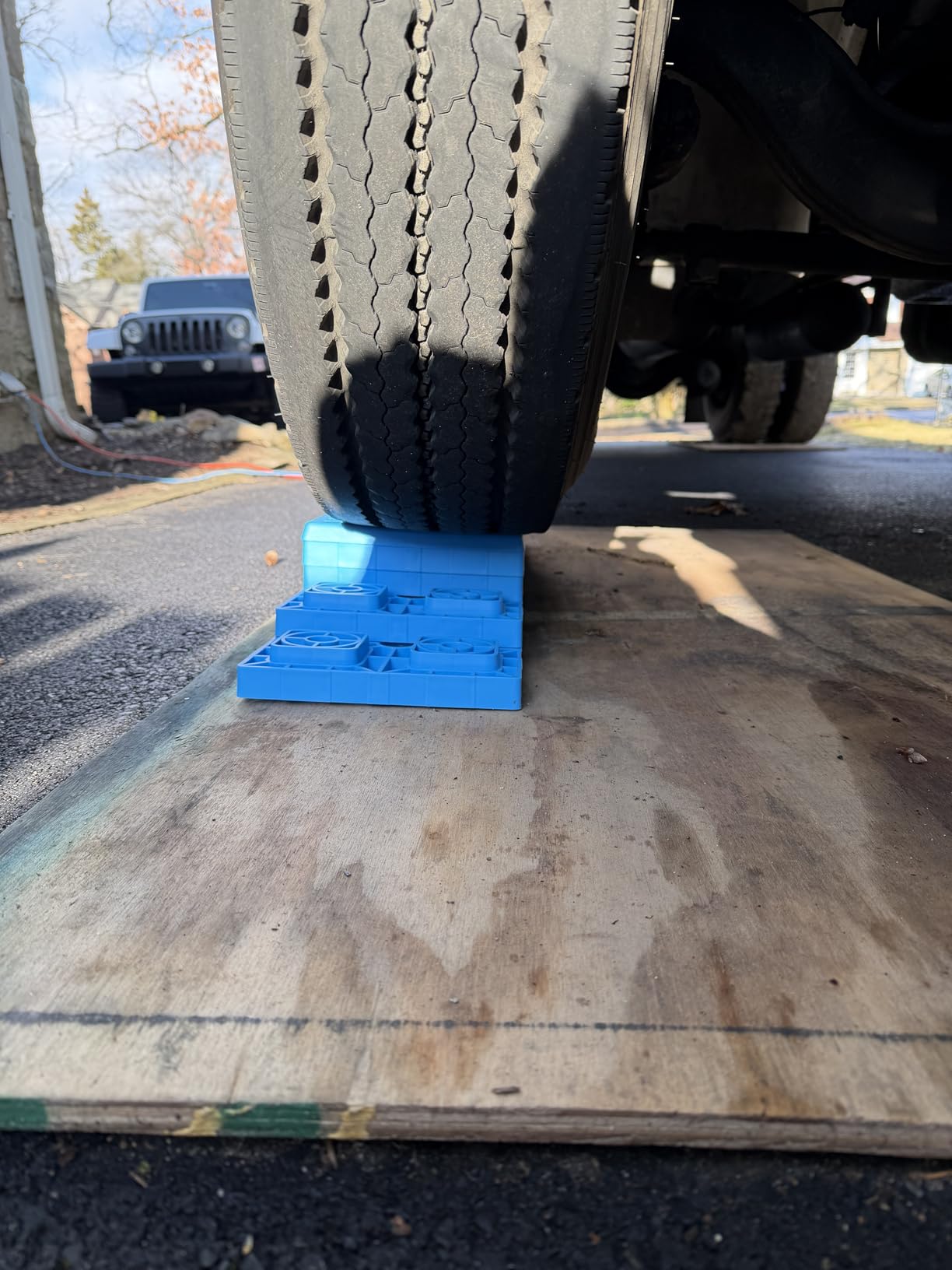 RVMATE 12 Pack RV Leveling Blocks, Camper Trailer Leveling Blocks customer photo 1