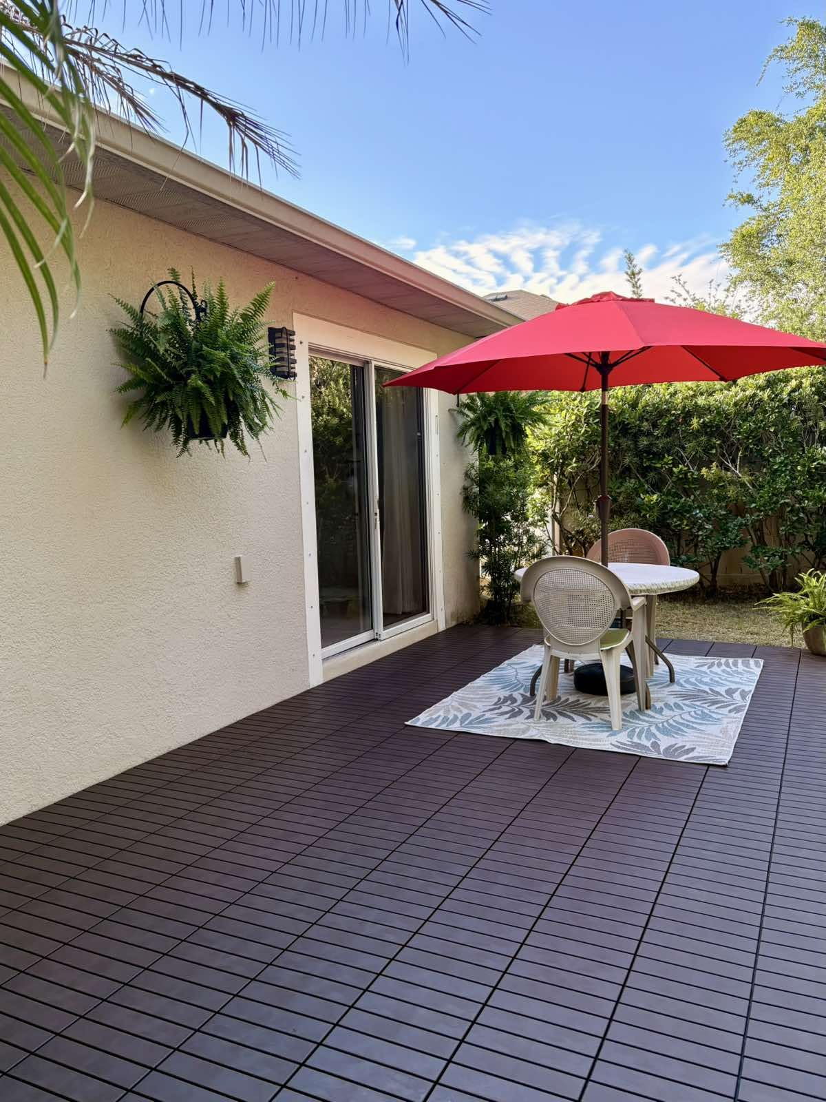 Interlocking Deck Tiles Outdoor Waterproof, Composite Patio Flooring customer photo 1