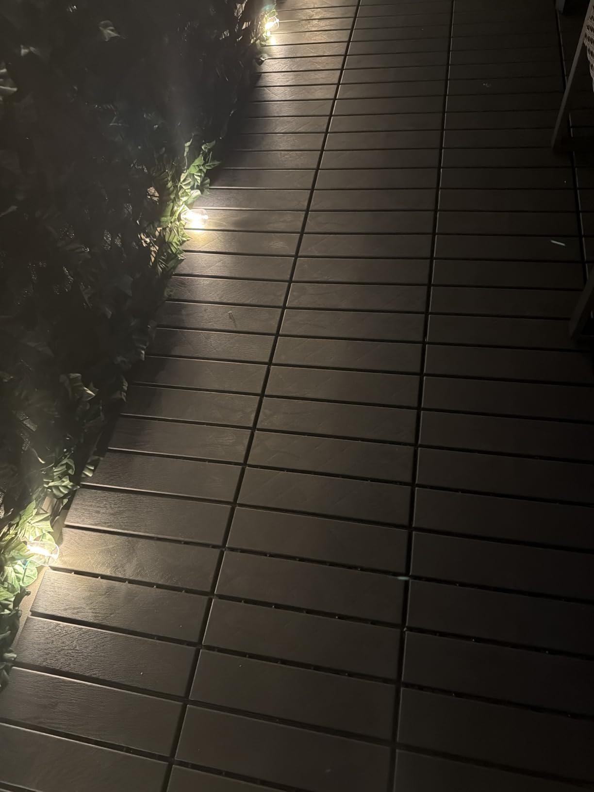Interlocking Deck Tiles Outdoor Waterproof, Composite Patio Flooring customer photo 2
