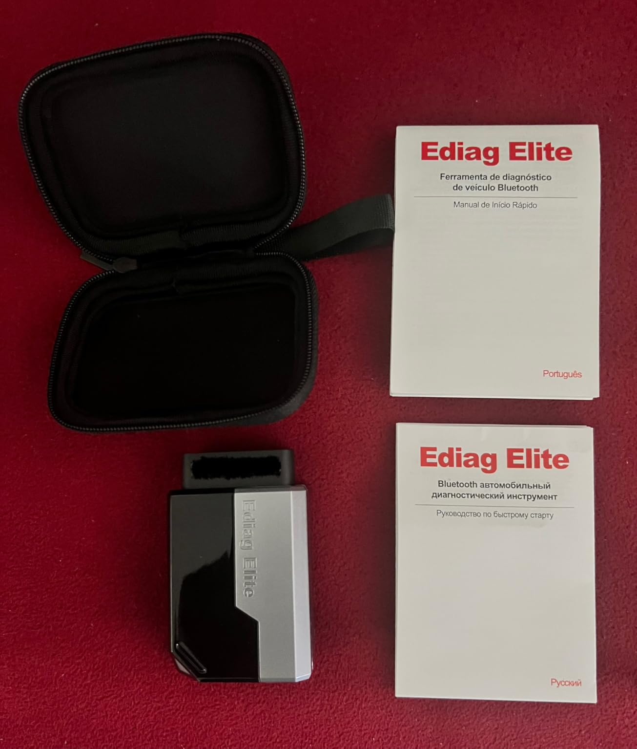 KINGBOLEN Ediag Elite OBD2 Scanner Bluetooth, Bidirectional Control Scanner All System Diagnostic Tool for iOS & Android, 15+ Hot Reset, CANFD Protocol, FCA AutoAuth, No Subscriptions Lifetime Update customer photo 1