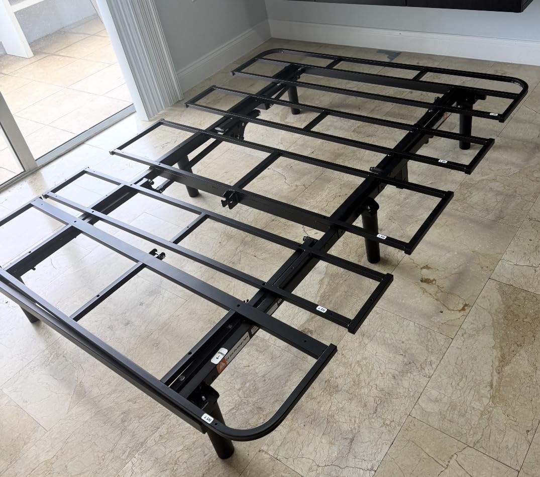 FLEXISPOT Twin XL Adjustable Bed Frame Base, Durable Motor & Easy Assembly | Simultaneous Operation, Segmented Design, 600 lbs Capacity, Wired Remote, Mattress Retainer Bar, No Box Spring Needed customer photo 2