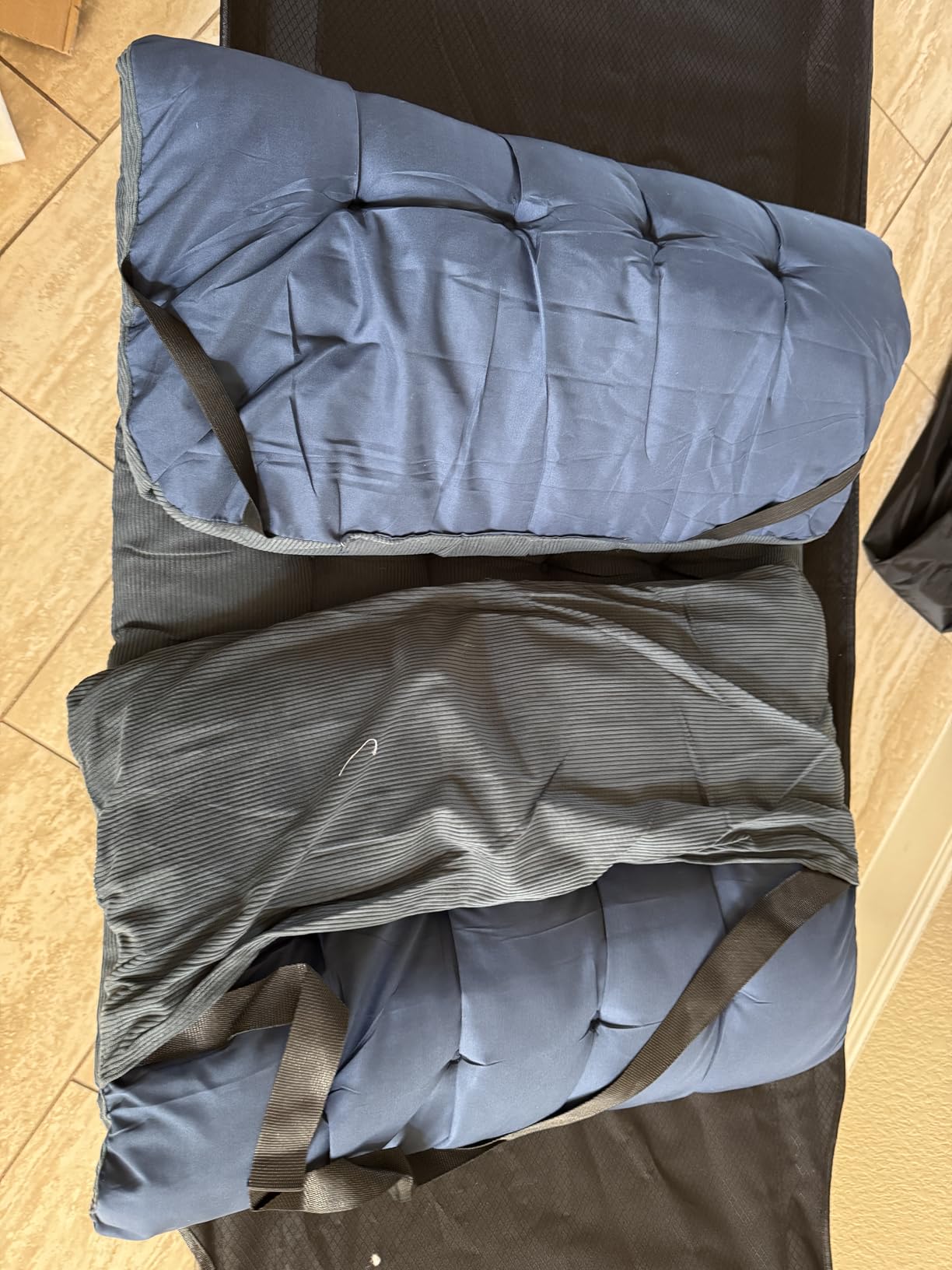 ATORPOK Camping Cot for Adults with Comfortable Cushion, Folding Bed | 450LBS Heavy Duty; Foldable Padded Cushion for Compact Storage; Carry Bag Included; Portable Cot for Outdoor Use customer photo 1