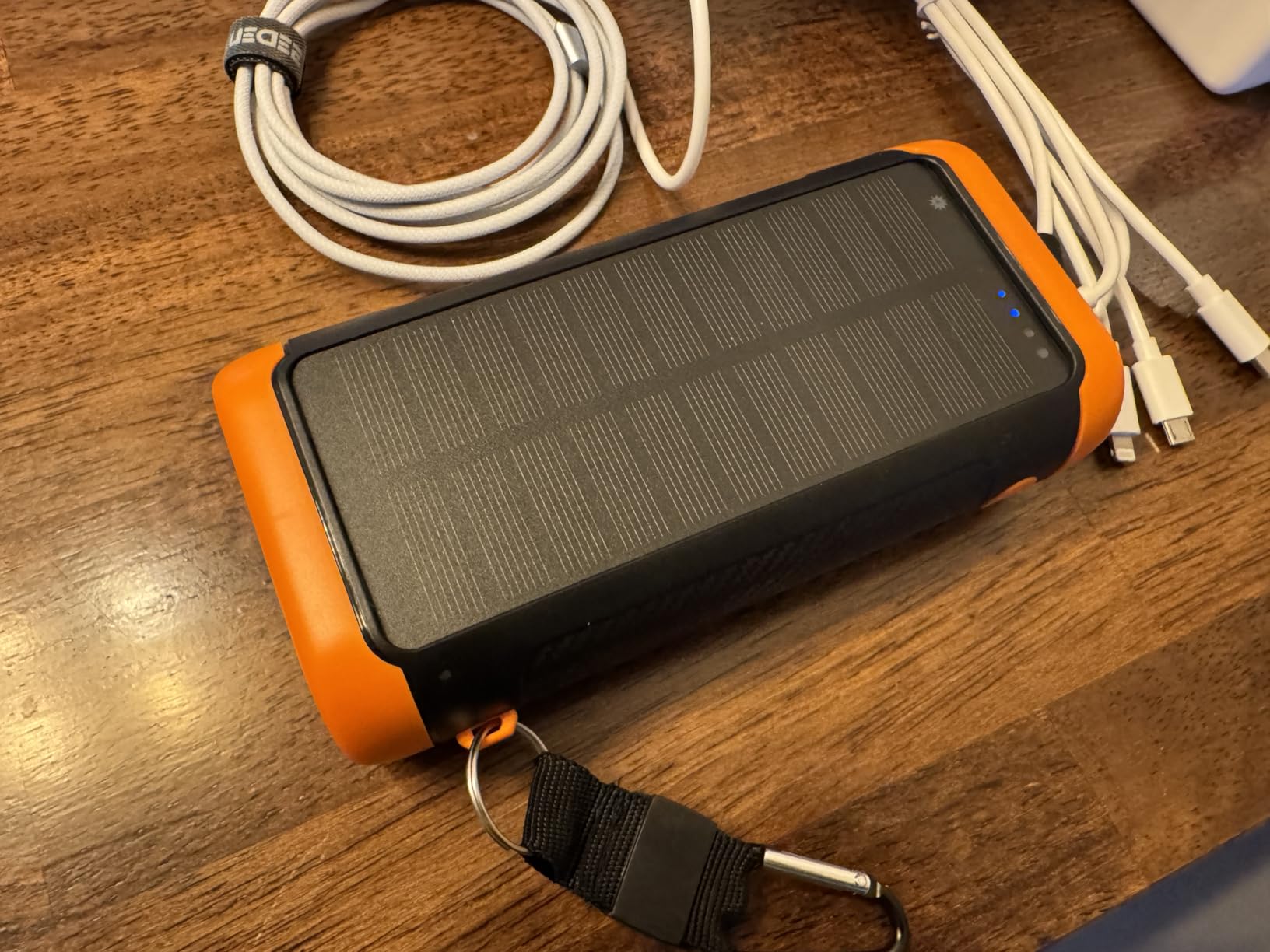Solar Power Bank Portable Charger 66800mAh Battery Pack for Camping customer photo 1