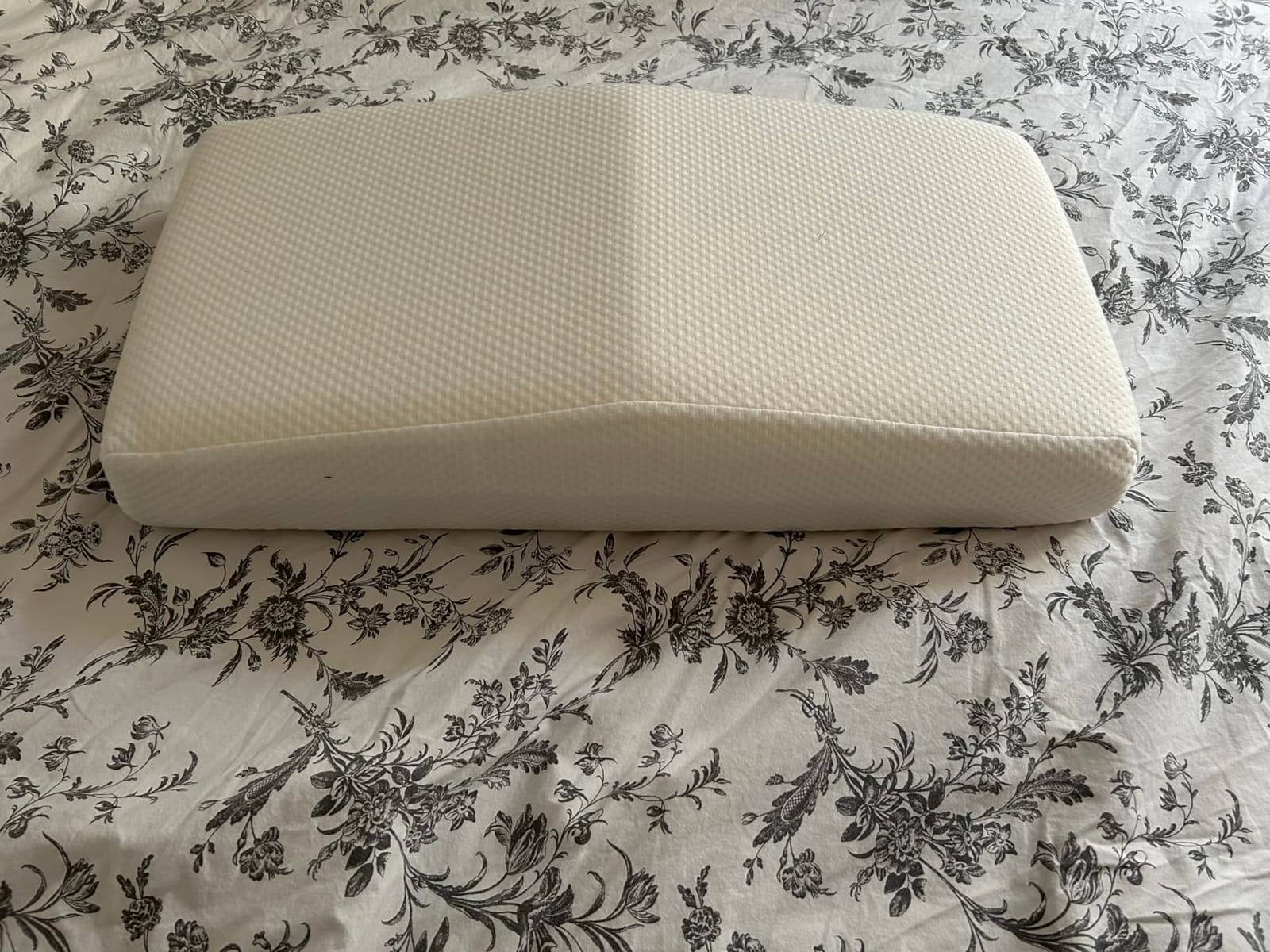 The Original Anti Snoring Pillow for Side Sleepers - Snoring Solution and Remedy - Inclined Memory Foam Pillow for Airway Support, Anti Snore Pillow with Removable Washable Cover customer photo 2