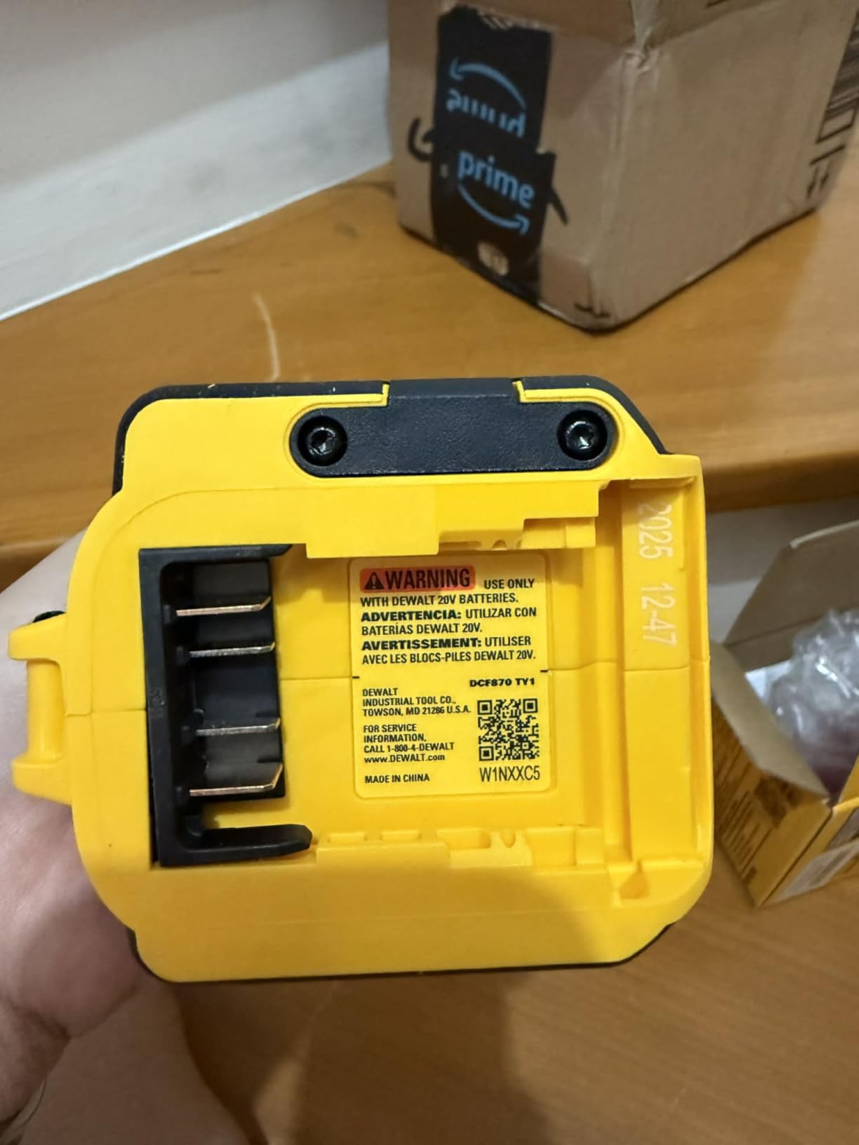 DEWALT 20V MAX 1/4 Inch Hydraulic Impact Driver (DCF870B) customer photo 1