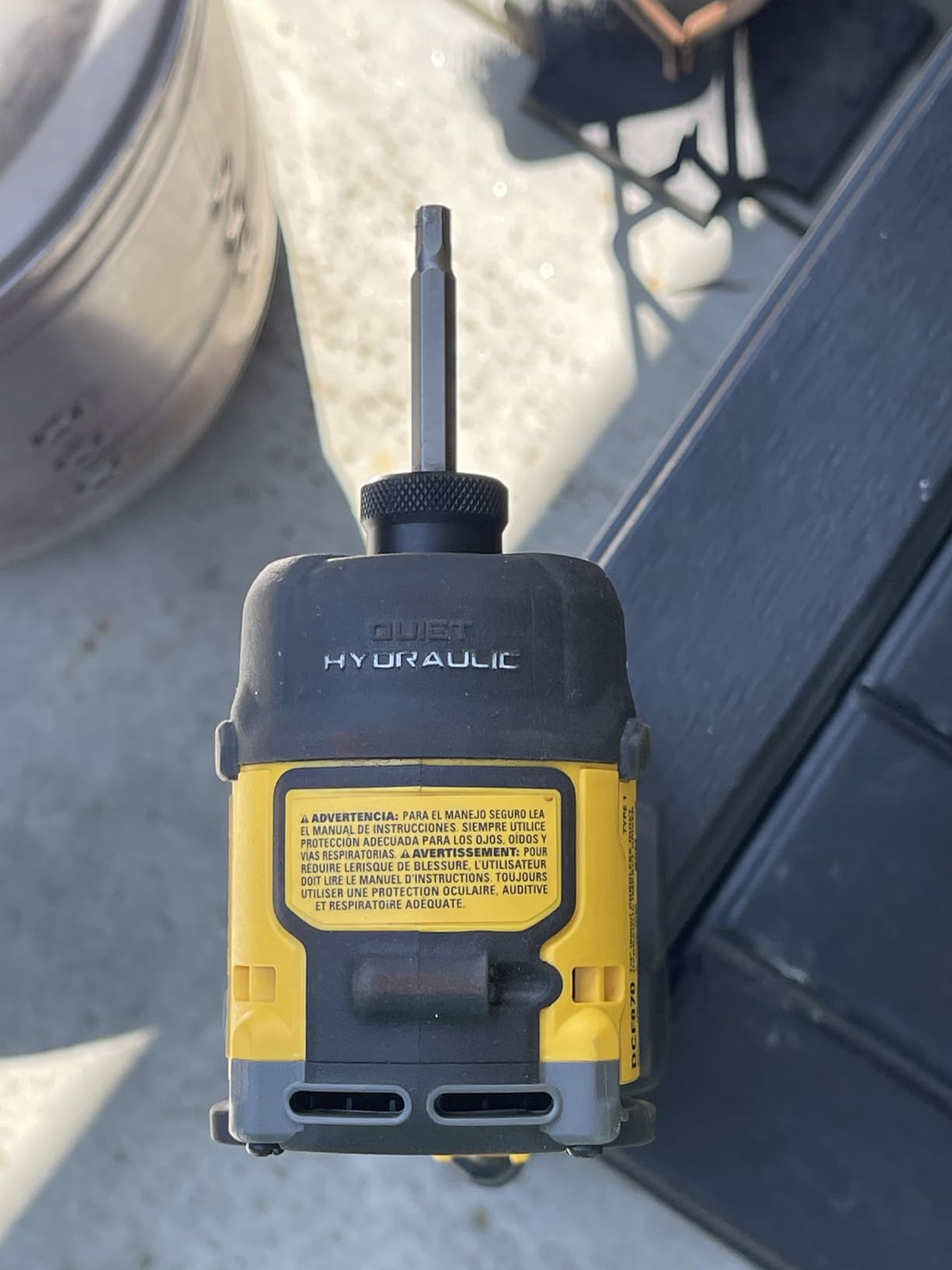 DEWALT 20V MAX 1/4 Inch Hydraulic Impact Driver (DCF870B) customer photo 2