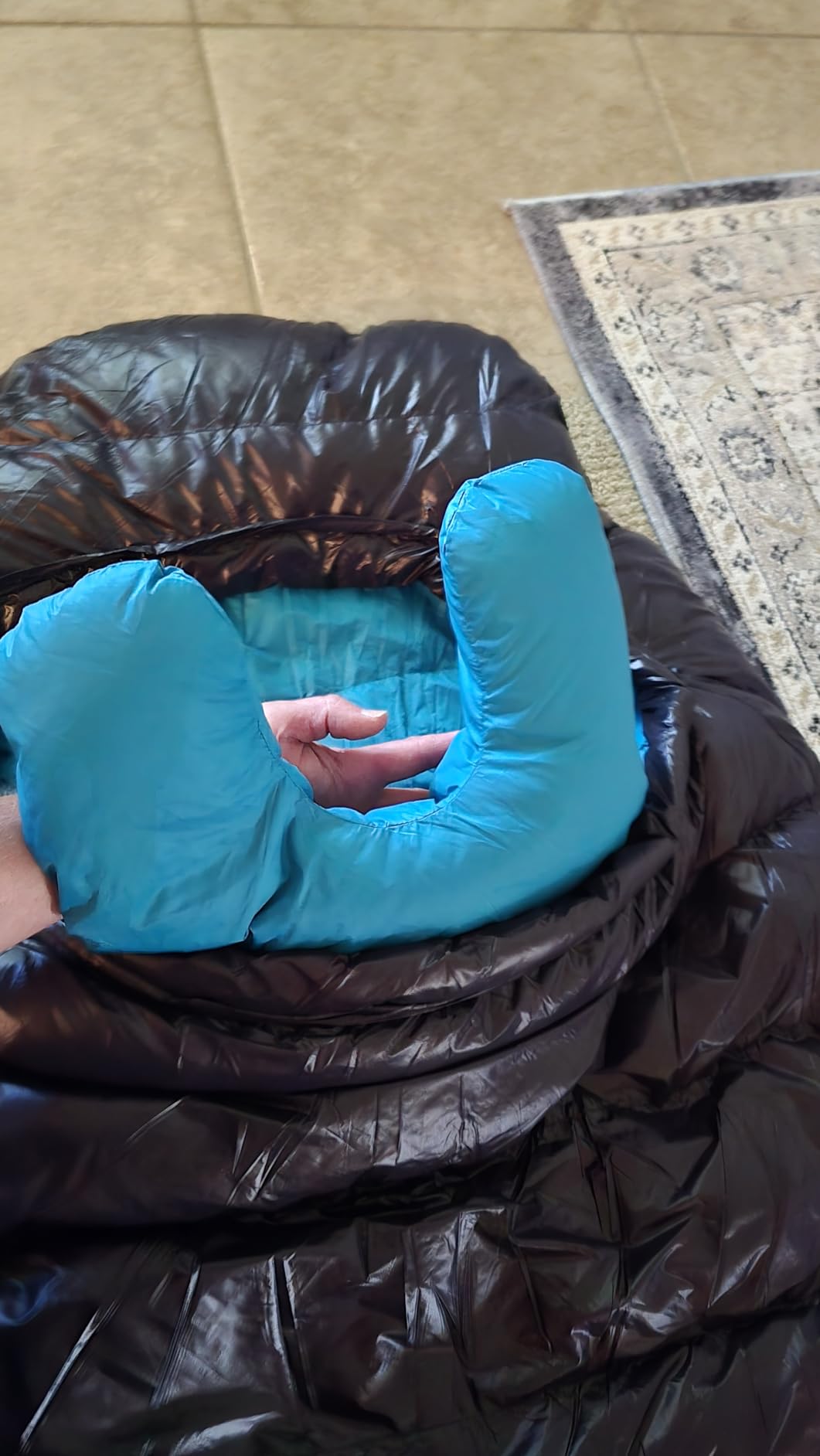 Naturehike 0 Degree Ultralight Down Sleeping Bag for Adults, 650 Fill Power, Backpacking Cold Weather Sleeping Bag with RDS Down, -2℉ / 18℉ Sleeping Bags for Camping, Hiking customer photo 2