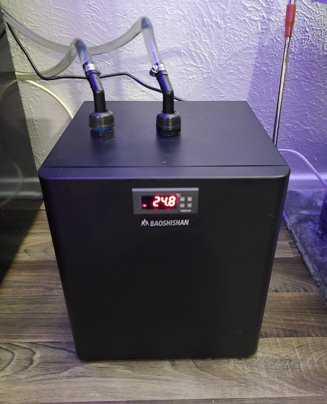 BAOSHISHAN 1/13 HP Aquarium Chiller 26 Gallon Fish Tank Water Chiller customer photo 1