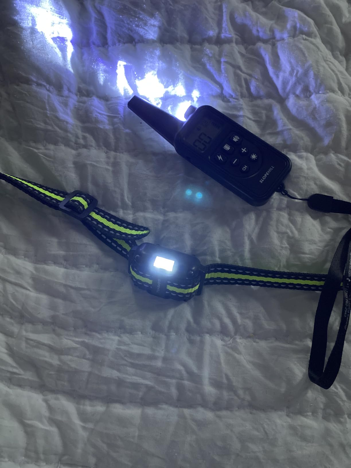 Dog Shock Collar with Remote Control - Rechargeable Dog Training Collar, IPX7 Waterproof E Collar for Dogs with 4 Safe Modes Flashlight Beep Vibration Shock Ideal for All Dog Sizes (8-150lbs) customer photo 2