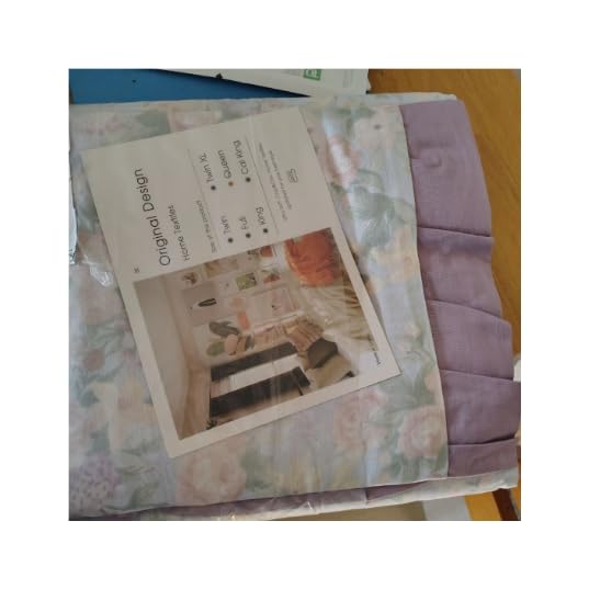 LifeTB Navy Blue Paisley Floral Duvet Cover Queen Premium Yarn-Dyed Cotton Linen Duvet Cover Elegant Jacquard Bedding Set Queen Vintage Paisley Flower Comforter Cover Breathable Floral Bedding Set customer photo 1