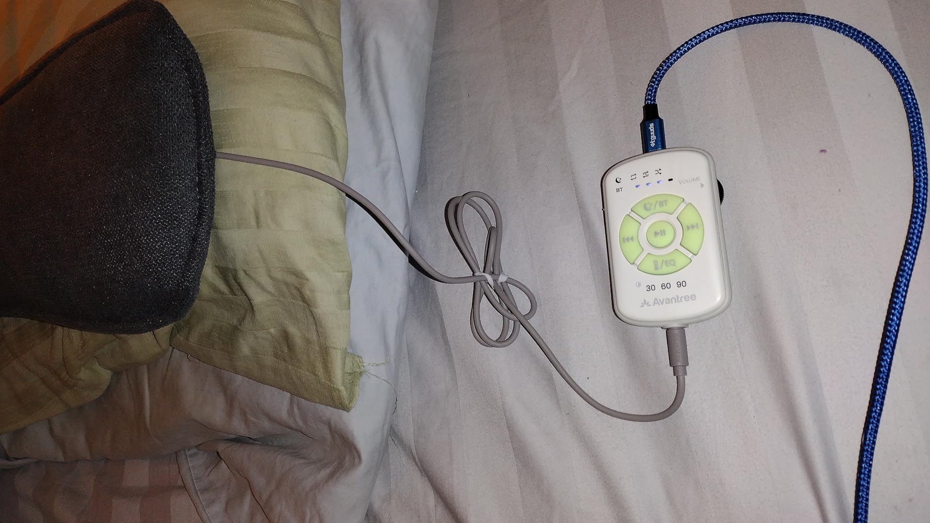 Avantree Slumber 2 - Bluetooth Pillow Speaker for Side Sleepers customer photo 1