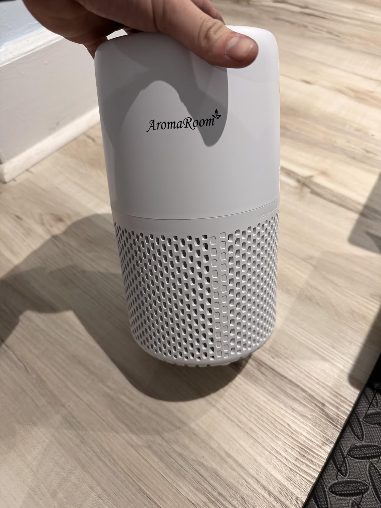 AromaRoom Air Purifier for Home, Air Cleaner for Smoke Pollen Dander Hair customer photo 1