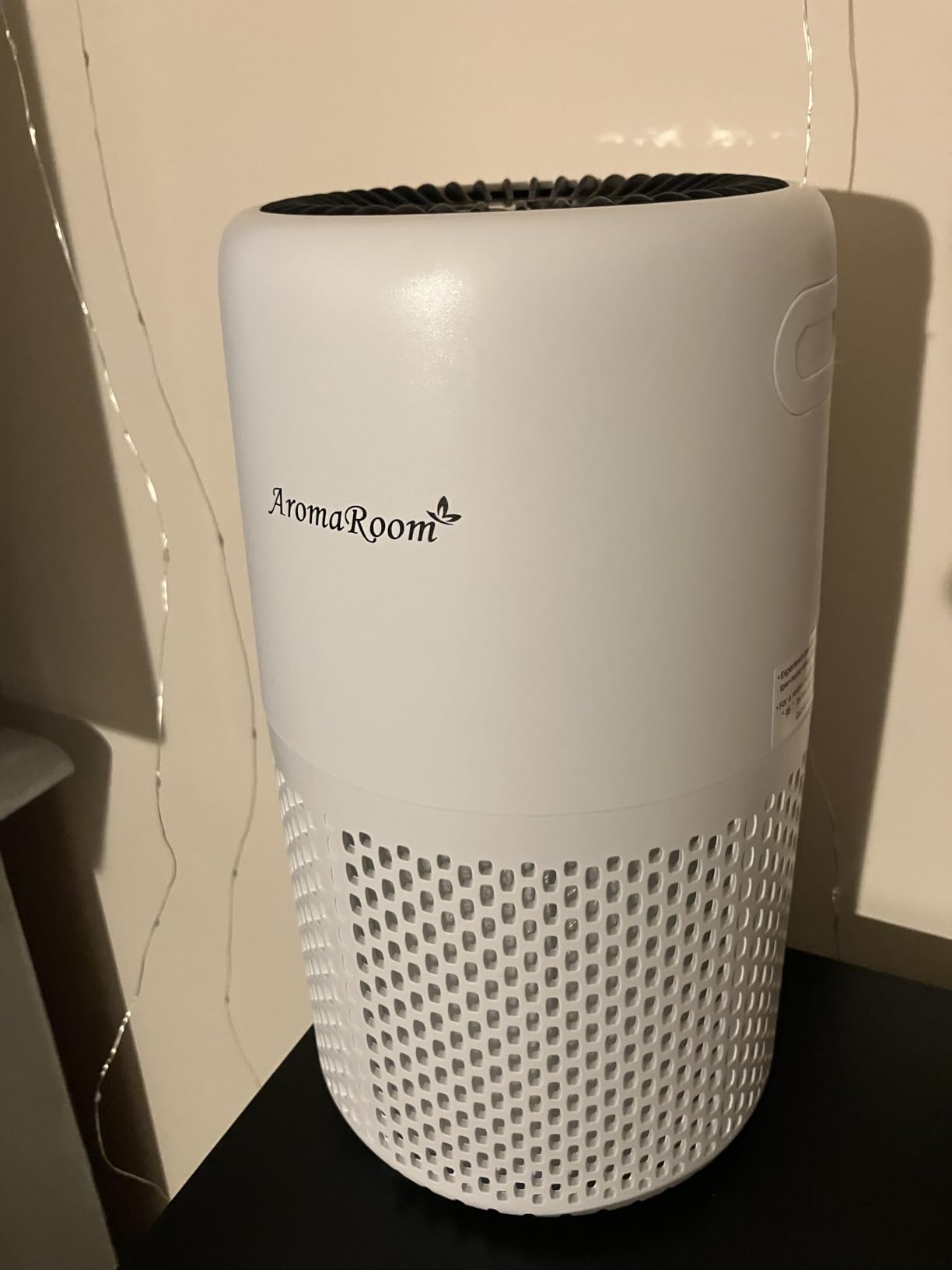 AromaRoom Air Purifier for Home, Air Cleaner for Smoke Pollen Dander Hair customer photo 2