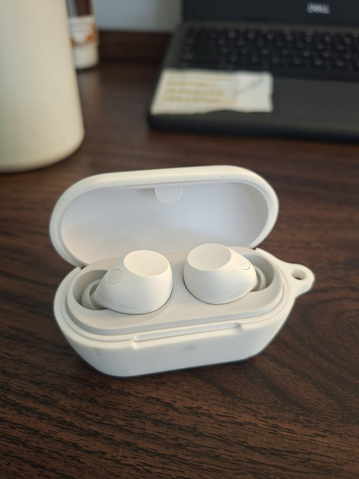 Sony WF-C710N Truly Wireless Noise Cancelling Earbud Headphones, Glass Blue customer photo 1
