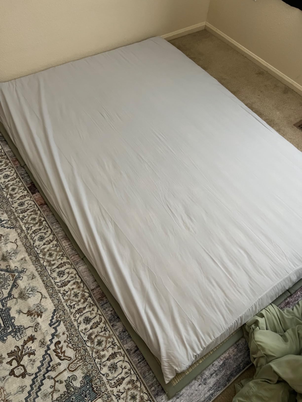 Weighted Blanket Cover 48x72, Dark Grey Removable Duvet Cover for Weighted Blanket, Soft Heavy Blanket Cover with 8 Corner Ties, 16Ties,Zipper Closure, Cover Only customer photo 2