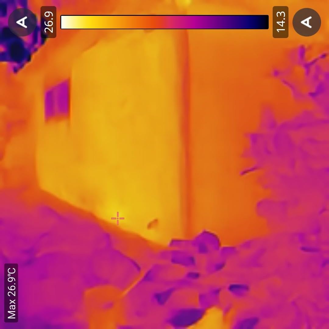 GOYOJO Thermal Imaging Camera for Android/iphone 15/16/17 iOS Series 192x192 IR Resolution– Water Leak Detection HVAC Electrical Plumbing, Automotive Repair, Home Inspection, DIY-USB-C Infrared Imager customer photo 1