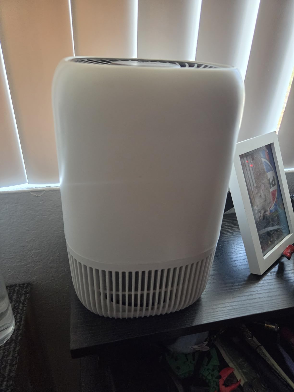 VOOPNU Air Purifiers for Home, High Efficiency Filter Up to 1076 Ft², White | for Pet Hair, Odors, Pollen, Smoke, Compact Air Cleaner with 3 Speeds, Timer, Aroma 22 dB Quiet 360°Intake, DH-JH12 customer photo 2