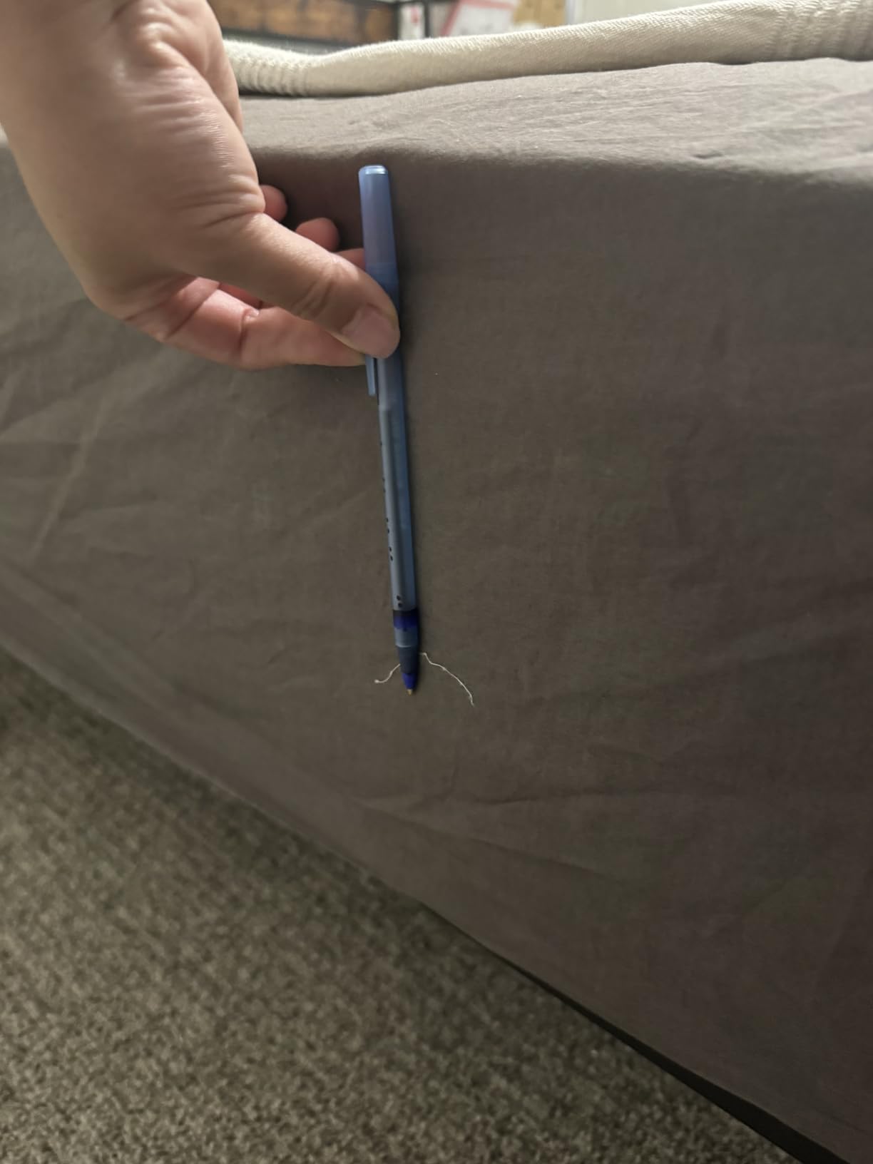 PUBPLON Queen Mattress 12 Inch Hybrid Queen Size - Gel Memory Foam Mattress in a Box, Individually Wrapped Pocket Spring, Pressure Relief Edge Support, Medium Firm customer photo 1