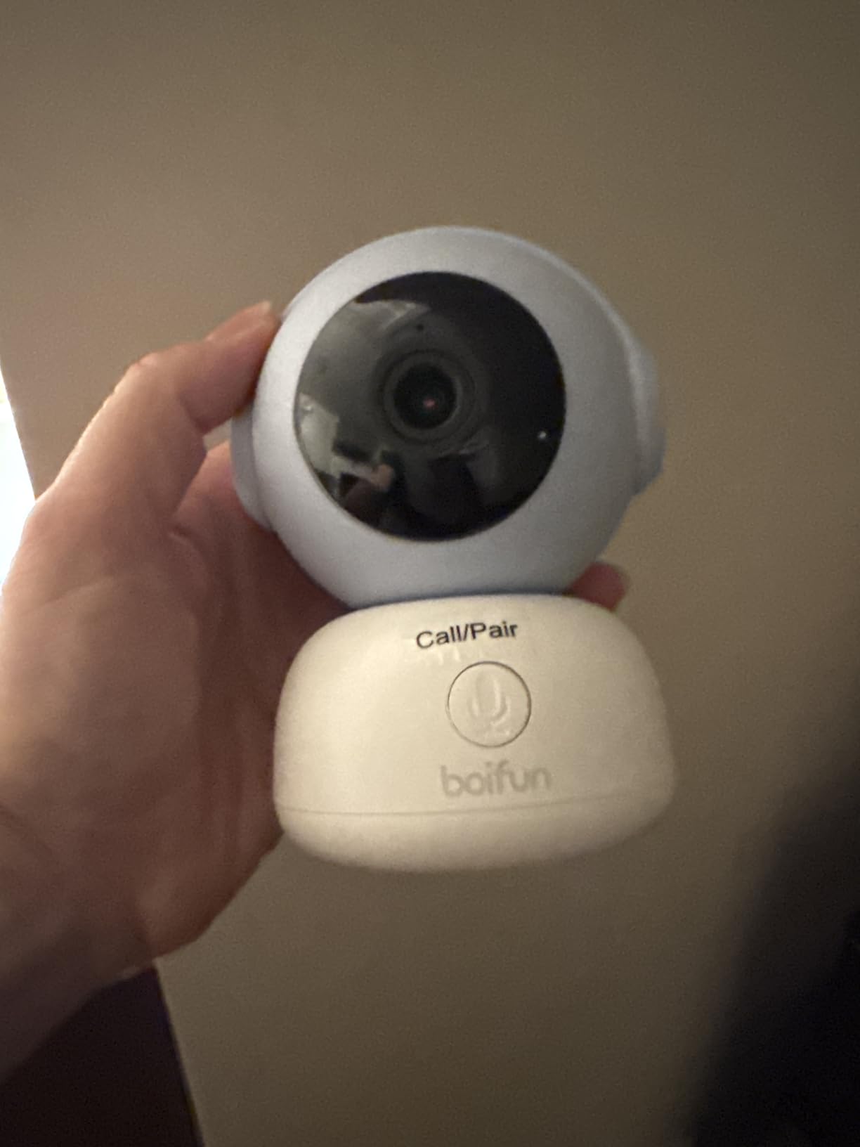 BOIFUN Wi-Fi Baby Monitor with Camera and Audio, Smartphone Compatible APP, 2K HD Night Vision with 5” Display, Auto Motion Tracking & Cry Detection, 2-Way Talk, Temp Sensor, Safe Encrypted customer photo 2