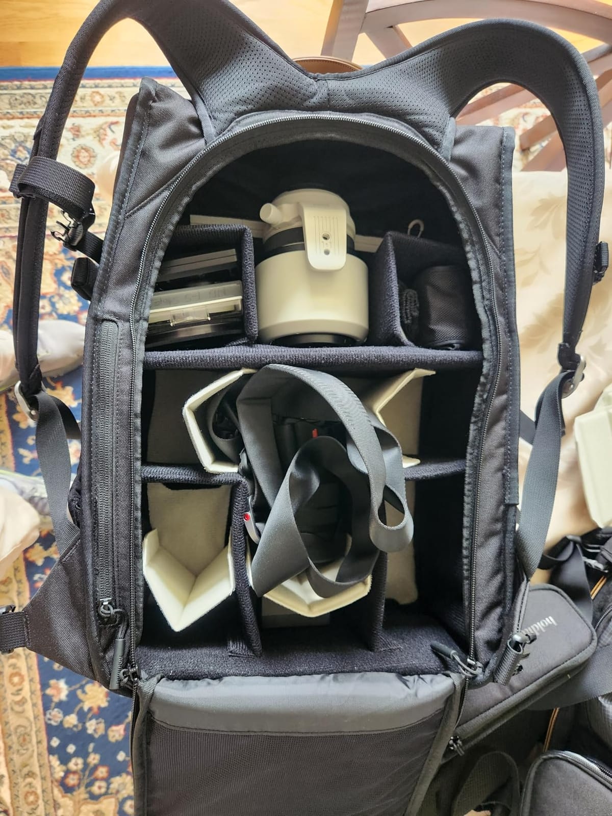 Holdland 28L Camera Backpack Bag for Men or Women Photographers with Waterproof Rainfly, Laptop Sleeve & Removable Hip Belt | For Large or Small DSLR/Mirrorless Cameras | Canopy Green customer photo 1