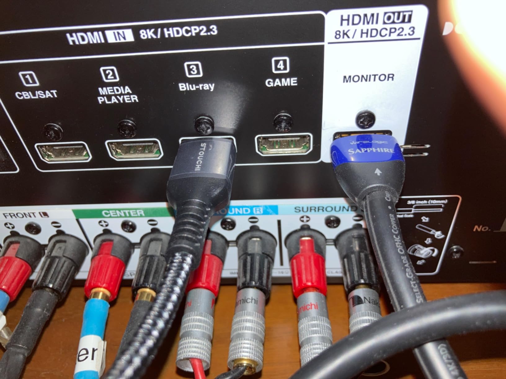 Stouchi 8K HDMI 2.1 Cable 8ft (2-Pack) 48Gbps 4K@120Hz customer photo 2