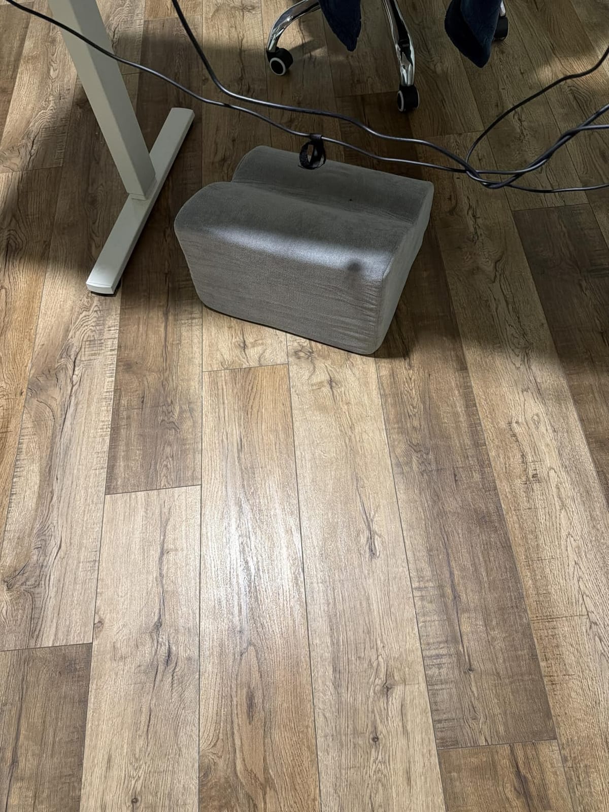 Foot Rest for Under Desk at Work.Multifunctional 3-Tier Foot Stool customer photo 2