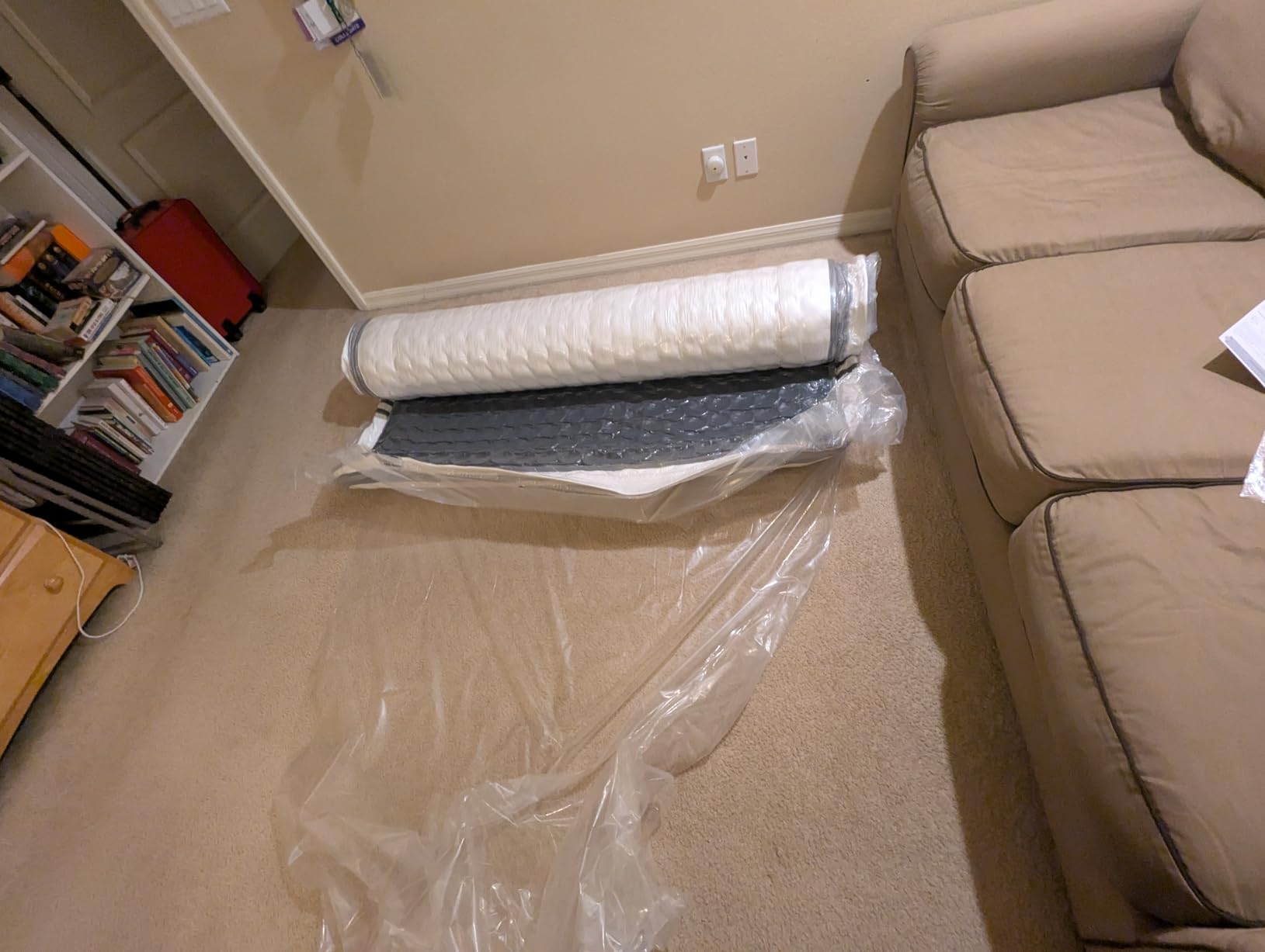SLEEP100 Deep Sleep 5-Zone Firm Mattress with Extra Lumbar & Shoulder Support - Fiberglass Free - 365 Night Trial - No Odor (14 Inch, King, Firm-New Version) customer photo 2