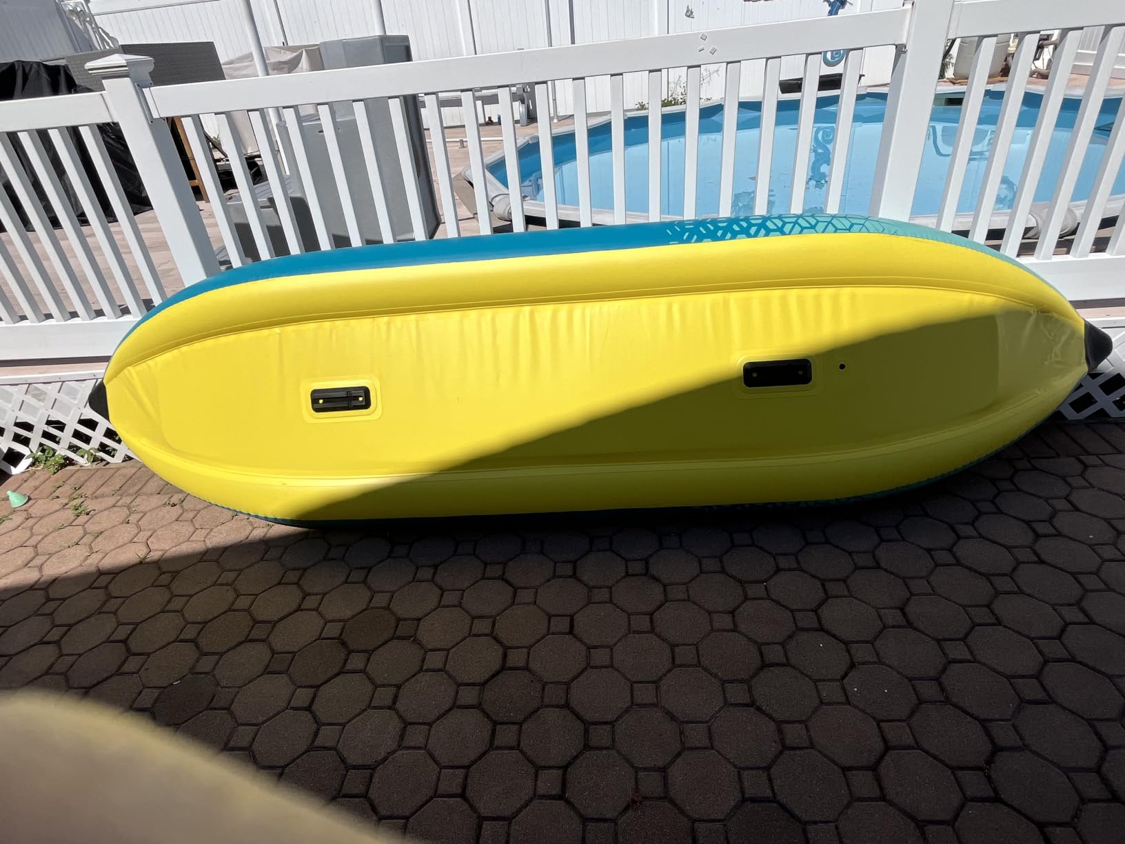 S AFSTAR Inflatable Kayak, 2 Person Canoe with 507 lbs Capacity, Drop-Stitch Floor, All Accessories & Carry Bag, 12.5 ft Large Sit in Tandem Kayak for Fishing, Camping & Exploring for Adults customer photo 1