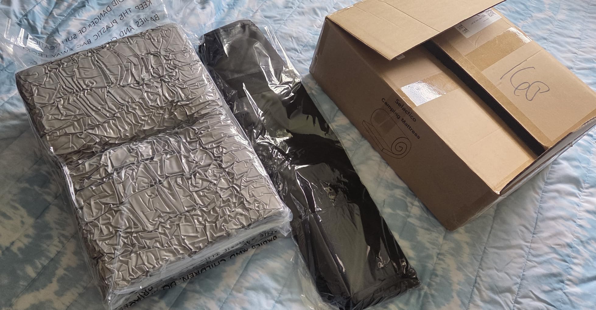 Extra Thick Supportive Foam Camping Mattress with Travel Bag customer photo 1