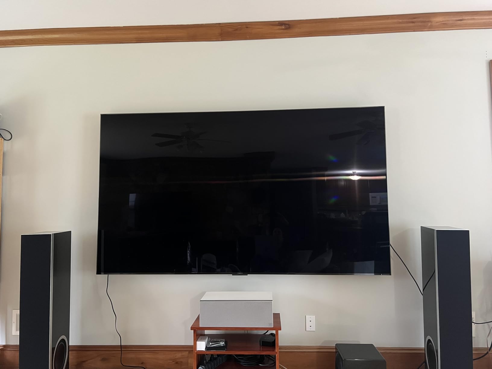 monTEK Heavy Duty Full Motion TV Wall Mount for 60-120 Inch Extra Large TVs customer photo 2