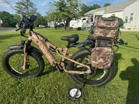 PUCKIPUPPY Electric Bike for Adults 1350W Max, 28 MPH, 48V 20AH Battery Ebike, 26