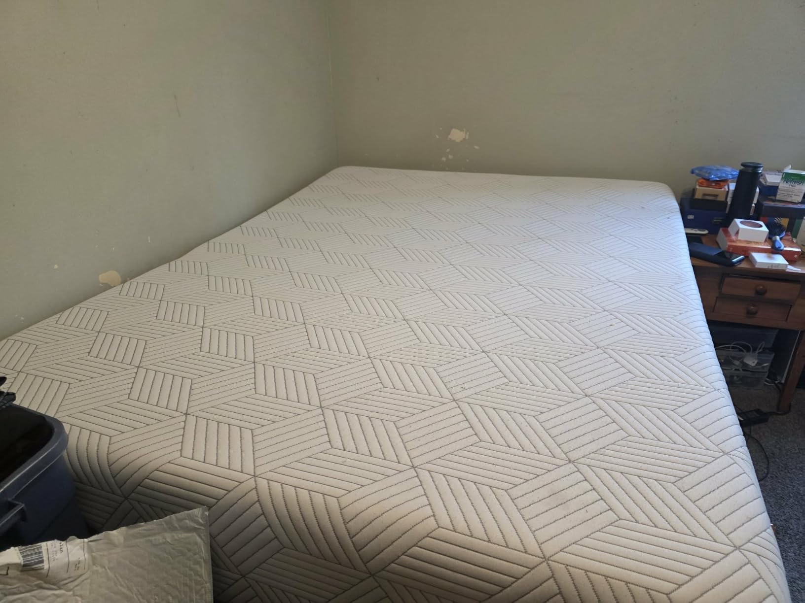 FATHOM Medium Twin XL Mattress 12 Inch Memory Foam Mattress Bed in a Box for Back Pain Relief and Cool Sleep with Gel Foam and Removeable Fiberglass Free Cover, CertiPUR-US Certified customer photo 2