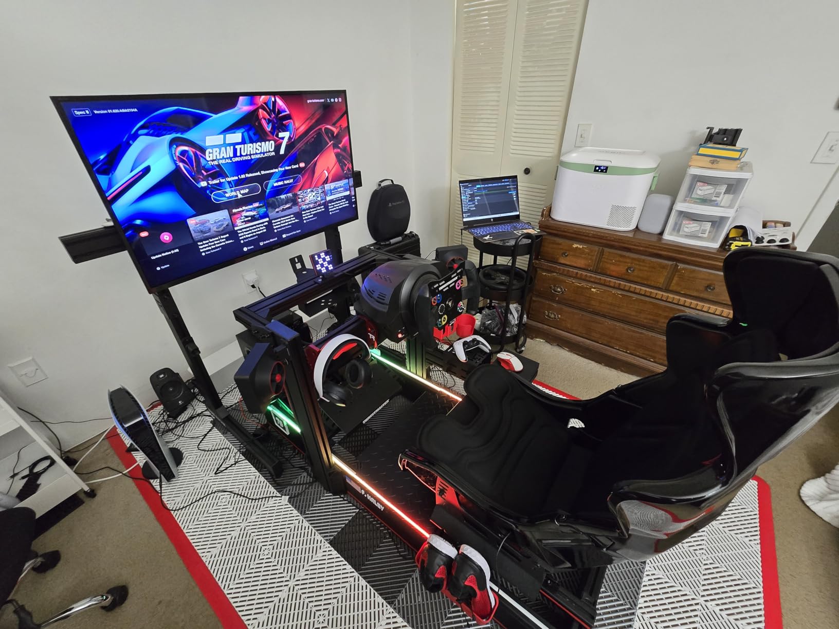 Next Level Racing® HF8 Pro Haptic Feedback Gaming Pad (NLR-G006) customer photo 2