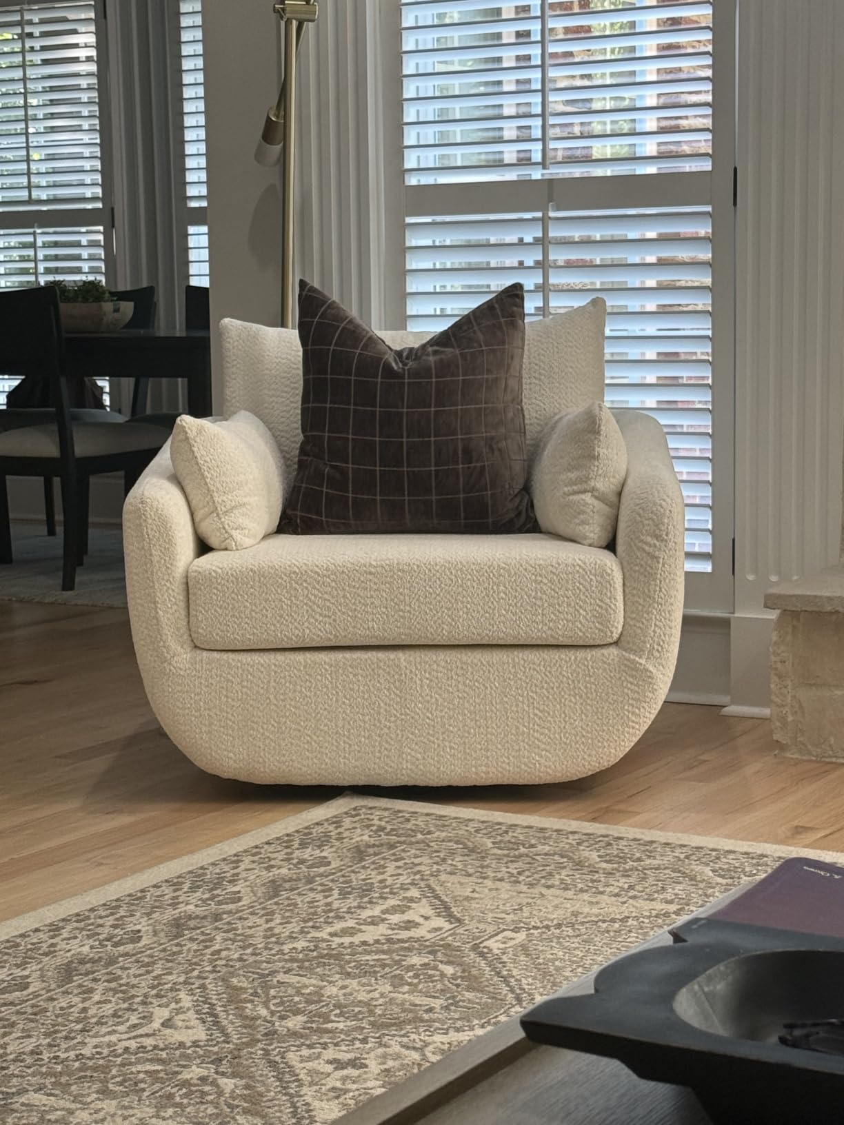 360° Swivel Accent Armchair, 39.3