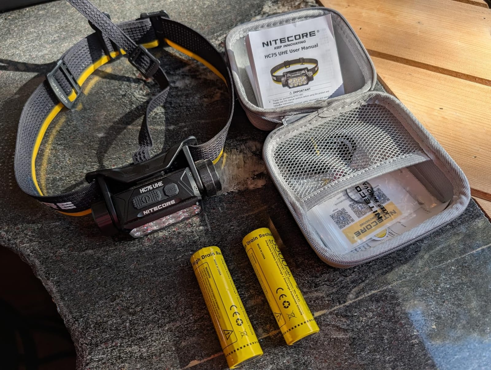 Nitecore HC75 UHE 3000 Lumen USB-C Rechargeable Zoomable Work Headlamp, White and Red Beams for Industrial Work, Night Camping, Hiking, and Hunting, Adjustable Focus with Floodlight and Spotlight customer photo 2