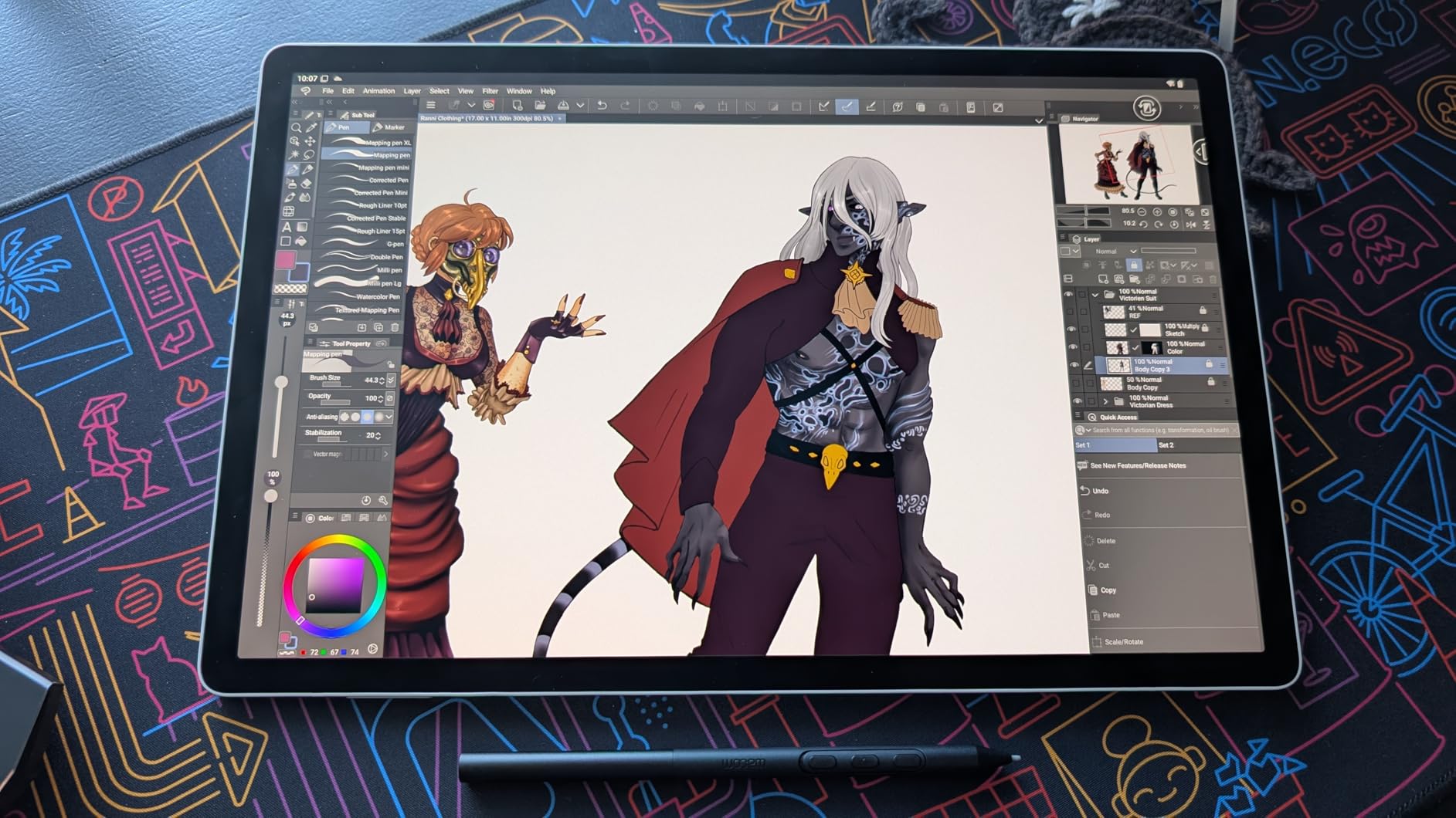 Wacom MovinkPad 11, Android Mobile Drawing Tablet, with Pro Pen 3 customer photo 2