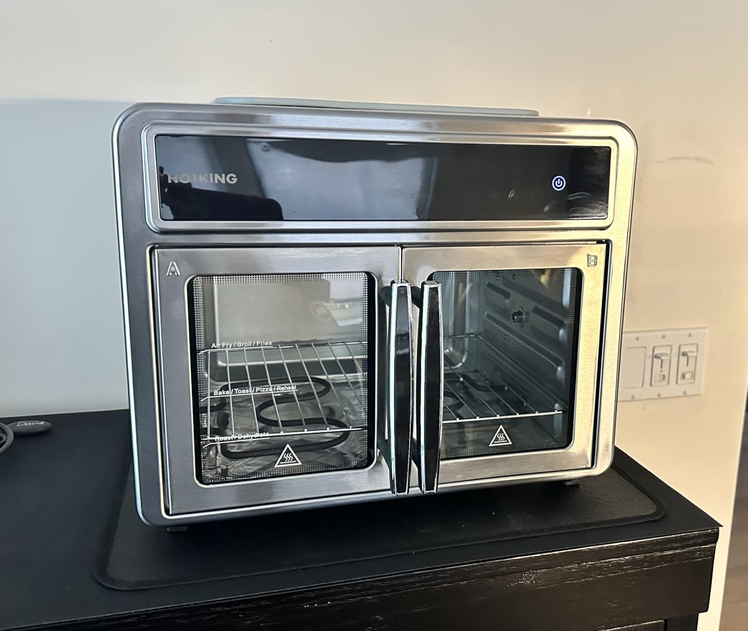 HotKing Dual-Zone Air Fryer Toaster Oven Combo, 28 QT XL Convection Oven customer photo 2