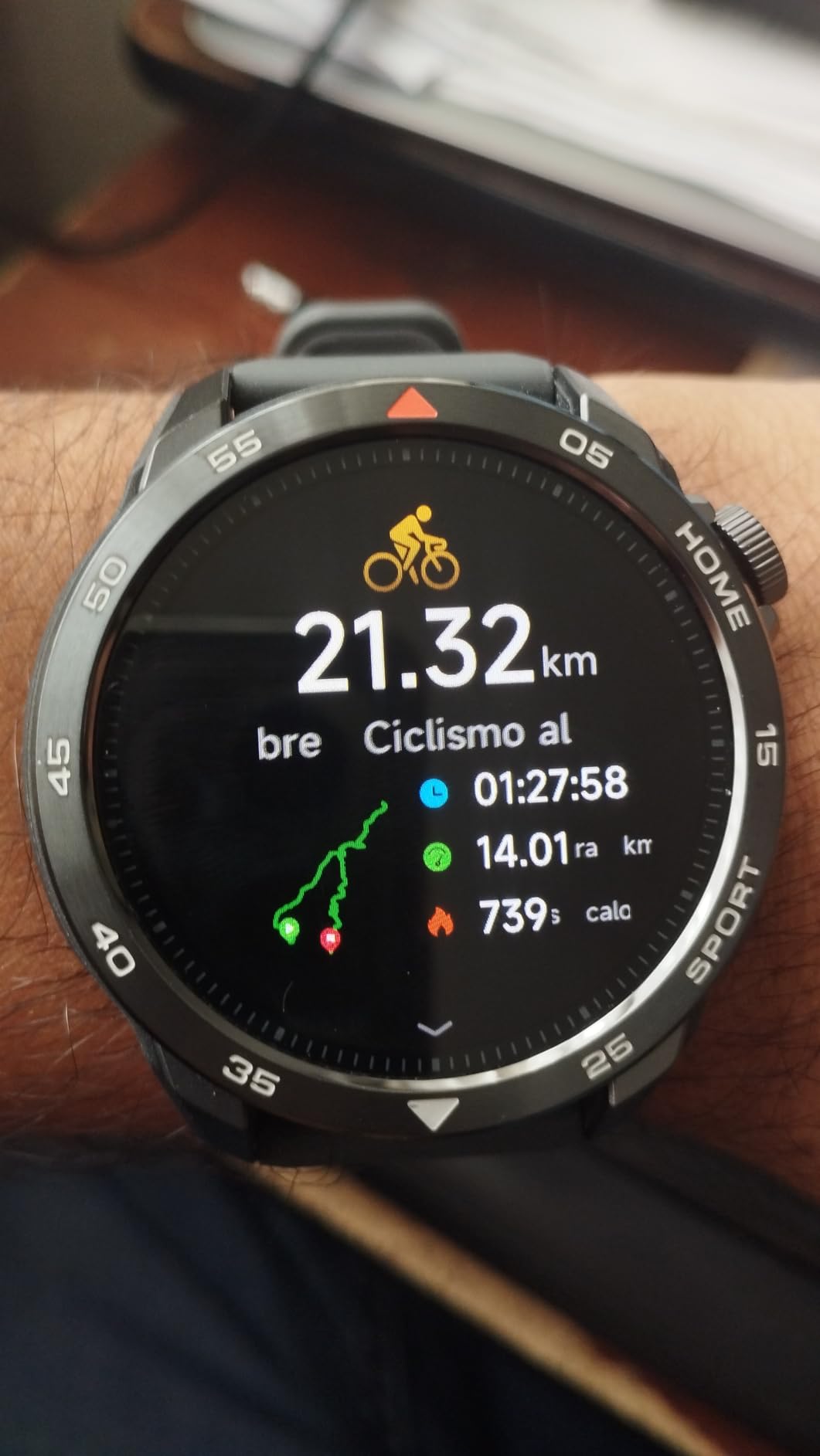 mibro GS Pro2 GPS Running Smartwatch with Dual Band GPS, 48mm, Dark Gray customer photo 2