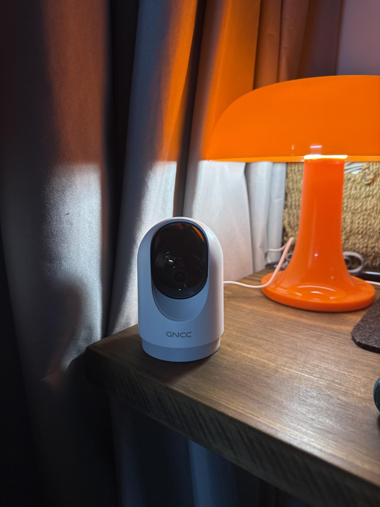 GNCC 2K Cameras for Home Security-Indoor Pan/Tilt Cameras for Baby Monitor customer photo 2