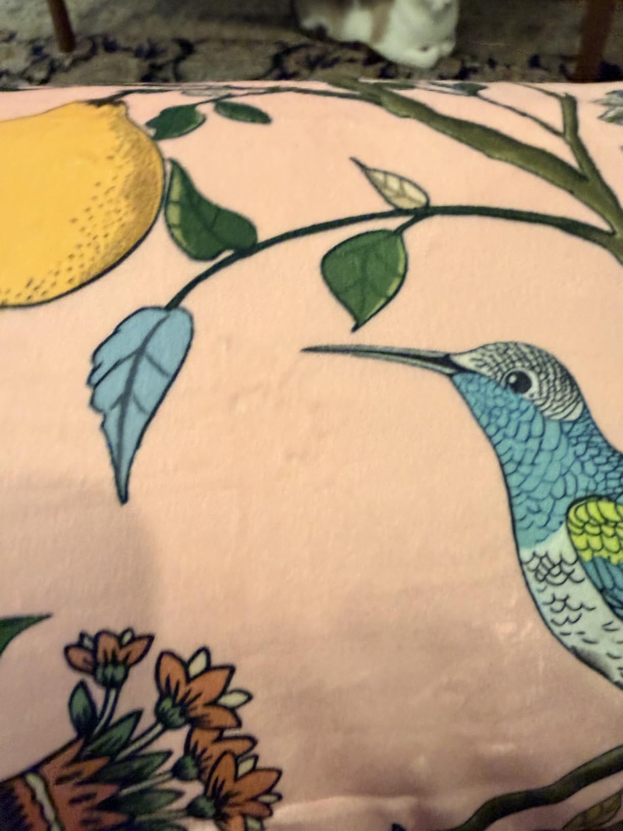MUSSEL Mustard Yellow Floral Decorative Pillow Covers 18x18 Set of 2 | Soft Velvet, Wild Flower Plant Throw Pillows Case, Colorful Farmhouse Cushion Covers customer photo 2