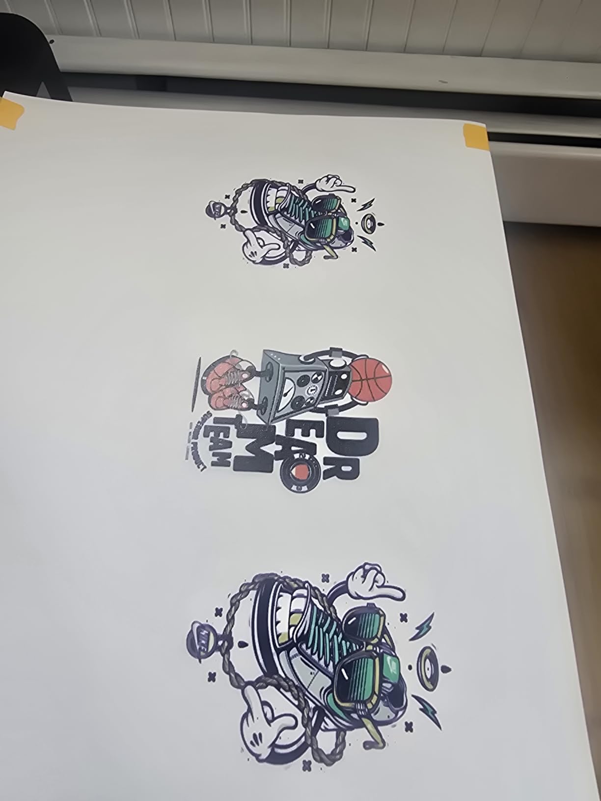 DXZ Upgraded A3 UV Printer with L805 6-Color Printhead, Vacuum Platform & White Ink System – High-Resolution Flatbed Printing for Phone Cases, Bottles, Wood & More (Printer+Laptop) customer photo 1