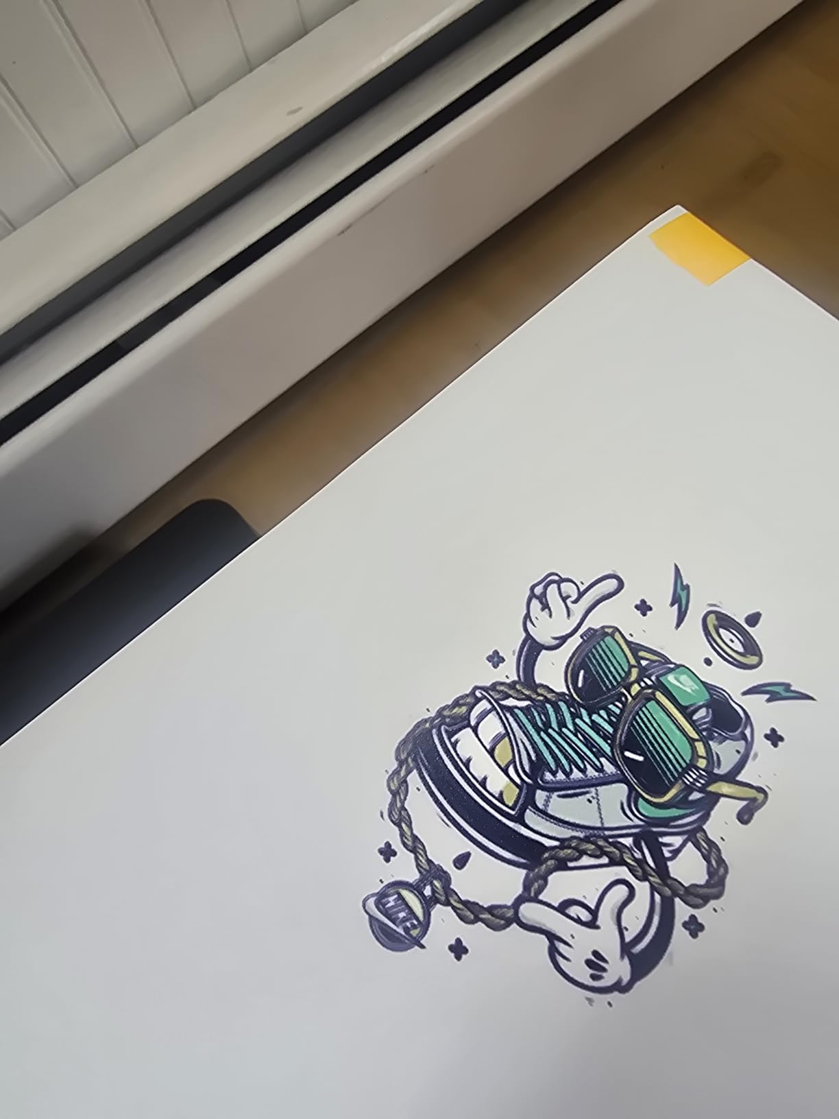 DXZ Upgraded A3 UV Printer with L805 6-Color Printhead, Vacuum Platform & White Ink System – High-Resolution Flatbed Printing for Phone Cases, Bottles, Wood & More (Printer+Laptop) customer photo 2