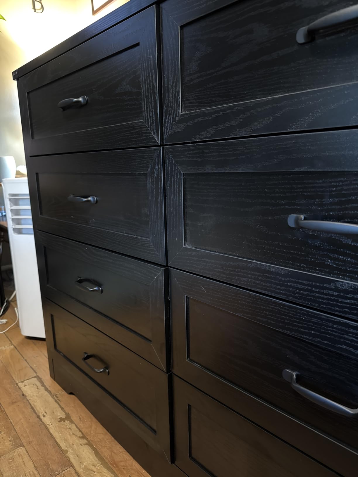 BORNOON 6-Drawer Dresser for Bedroom, Modern Wooden Chest of Drawers with Metal Handles, Anti-Tipping Design, Sturdy and Stable Storage Organizer for Living Room, Entryway, Home Office customer photo 2