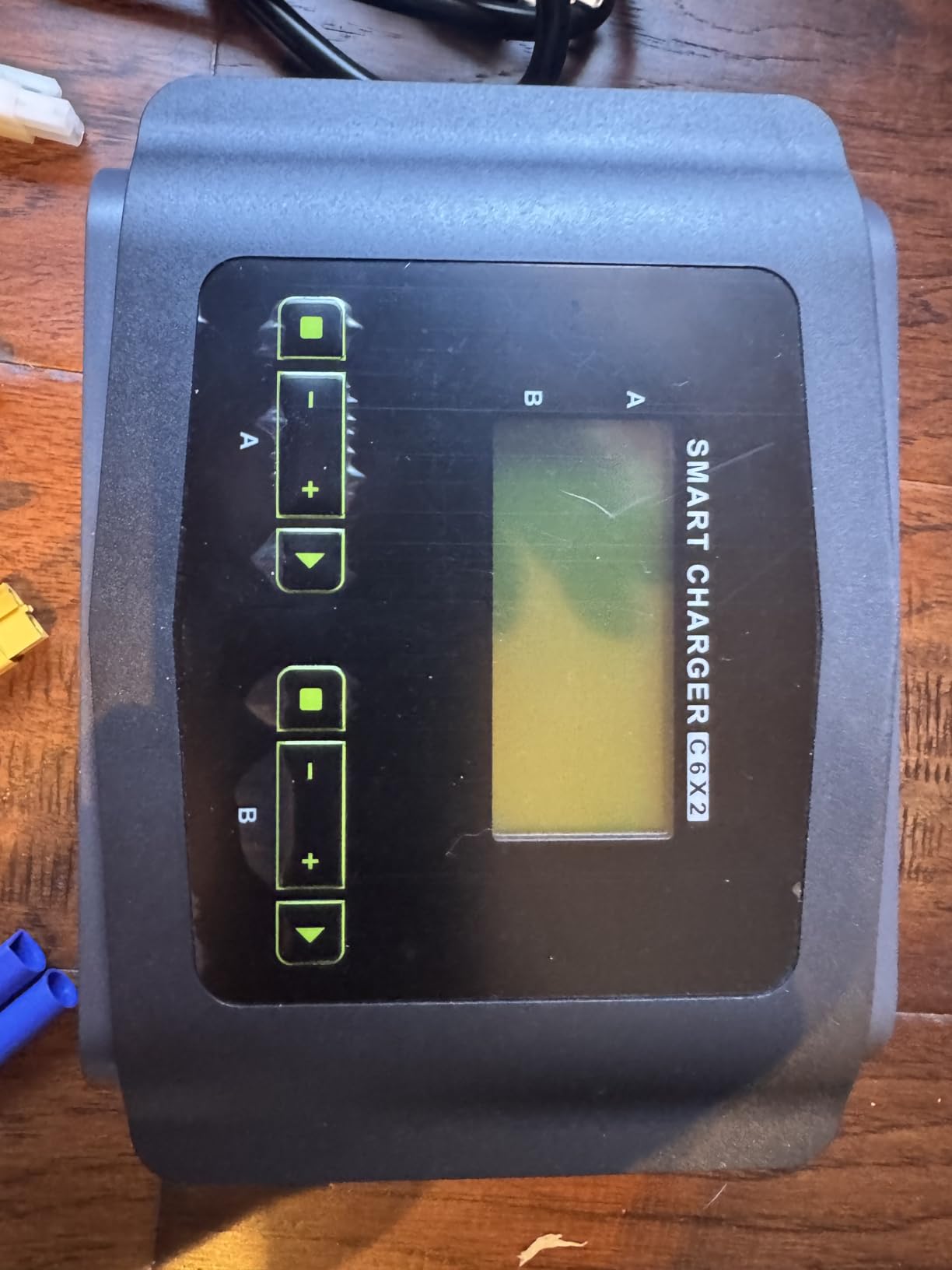 C6X2 Dual LiPo Battery Charger DC 240W 10A,Smart Balance Charger Discharger for LiPo/Li-ion/Life(1-6s) NiCd/NiMH/LiHV/PB,RC Car Battery Charger customer photo 2