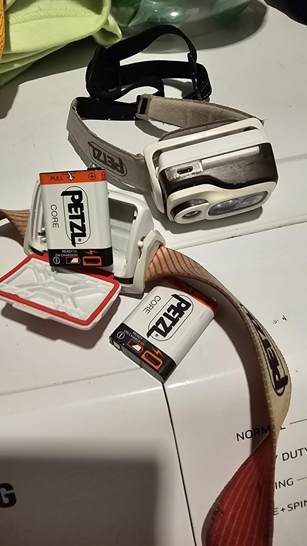 Petzl ACTIK CORE Headlamp - Powerful, Rechargeable 650 Lumen Light - Black customer photo 1