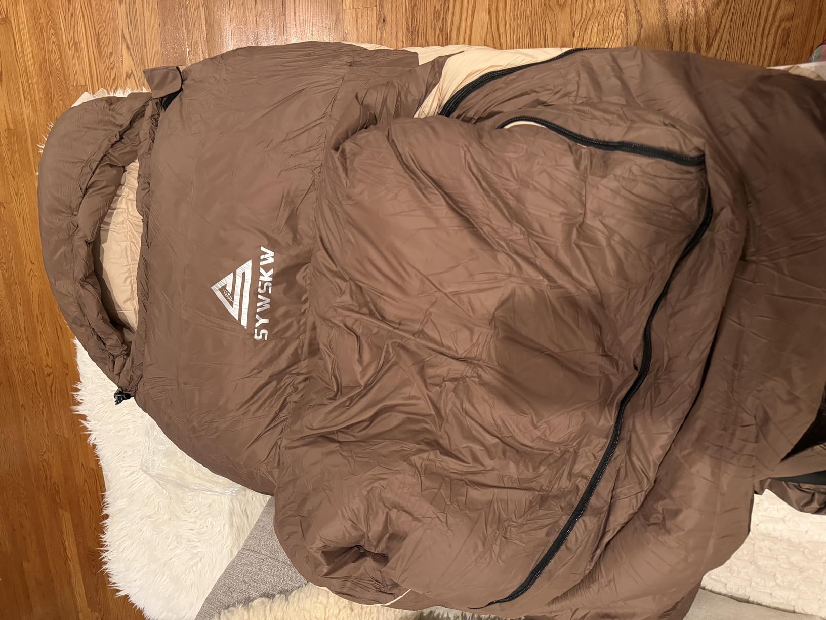 Ultralight Down Sleeping Bag with Pillow,15°F 32°F 46°F Sleeping Bag for Women,Men,Youth Backpacking,Hiking and Camping Outdoor with 680FP Duck Down customer photo 1